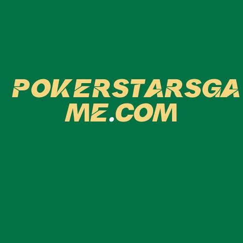 Logo da POKERSTARSGAME